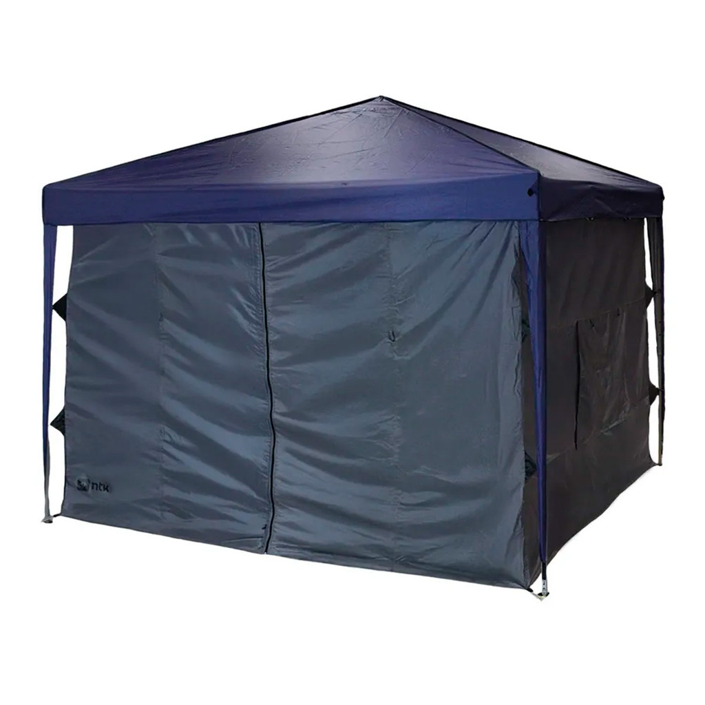 Tenda Gazebo Articulado Sanfonado Trixx 3x3 + Parede Fechamento Transform Wall - NTK Nautika - Sports & Outdoors