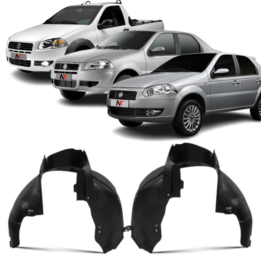 Par/Un Parabarro Dianteiro Palio Strada Siena G4 Weekend 2008 á 2012 Mold. Original em Oferta na Shopee