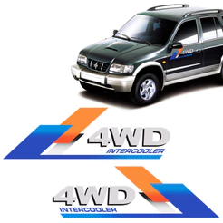 Adesivo Compativel Sportage 4wd Intercooler Emblema Lateral
