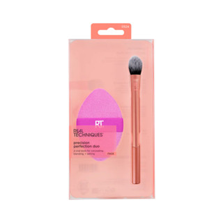 REAL TECHNIQUES - PRECISION PERFECTION DUO em Oferta na Shopee
