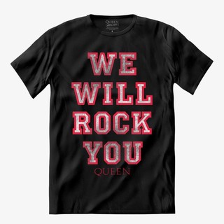 Camiseta Queen - We Will Rock You em Oferta na Shopee