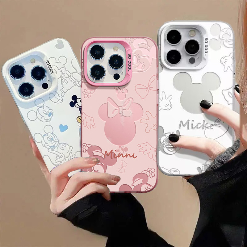 Capa Fofa Do Mickeys Minnies Mouses Para Xiaomi Redmi 15 5G 4G 15C Note 14 13 12