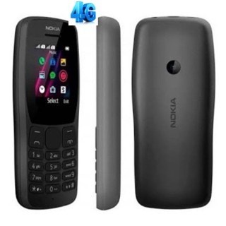 Celular-Nok‘a110-4G E 106-4G  Com  2 Chip radio Fm Mp3 Câmera Fácil Para Idoso-PRETO