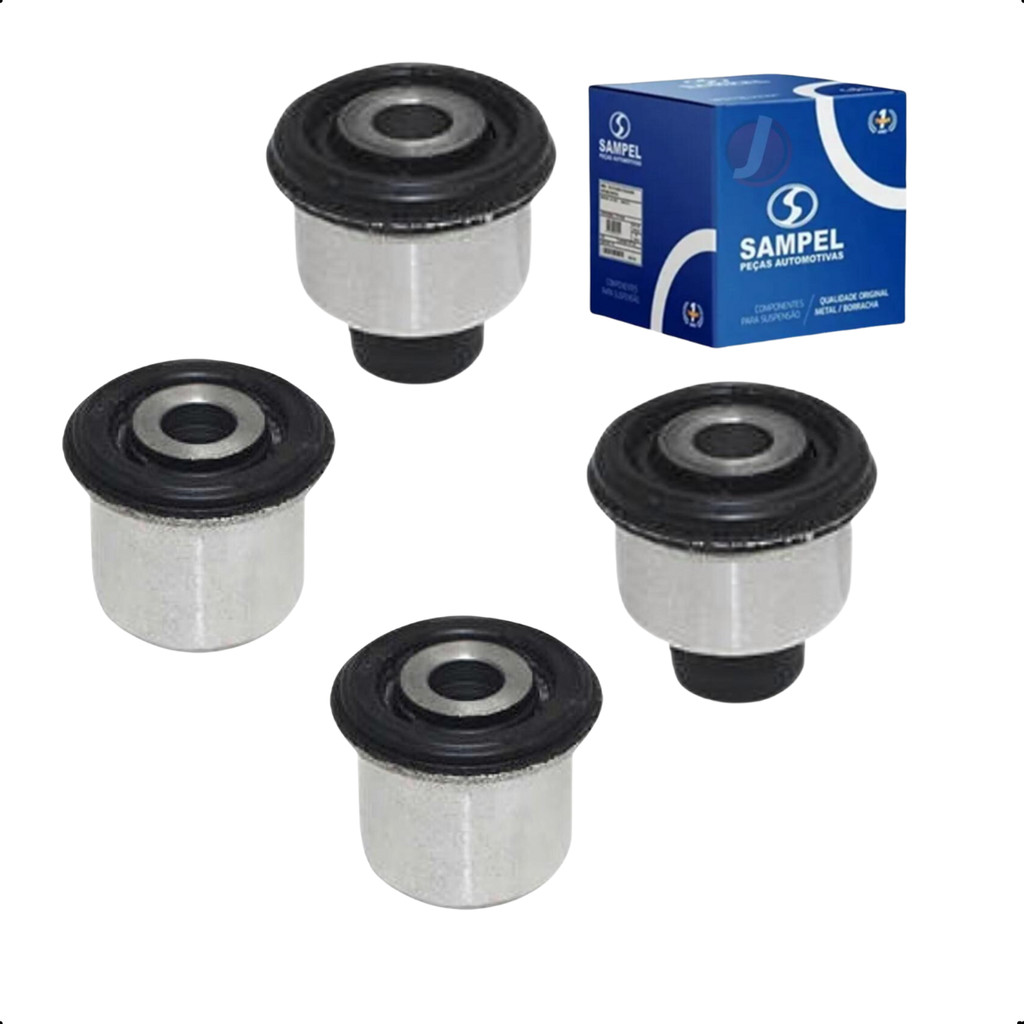 Kit 04 Bucha do Eixo Traseiro New Civic G8 G9 07 até 2016