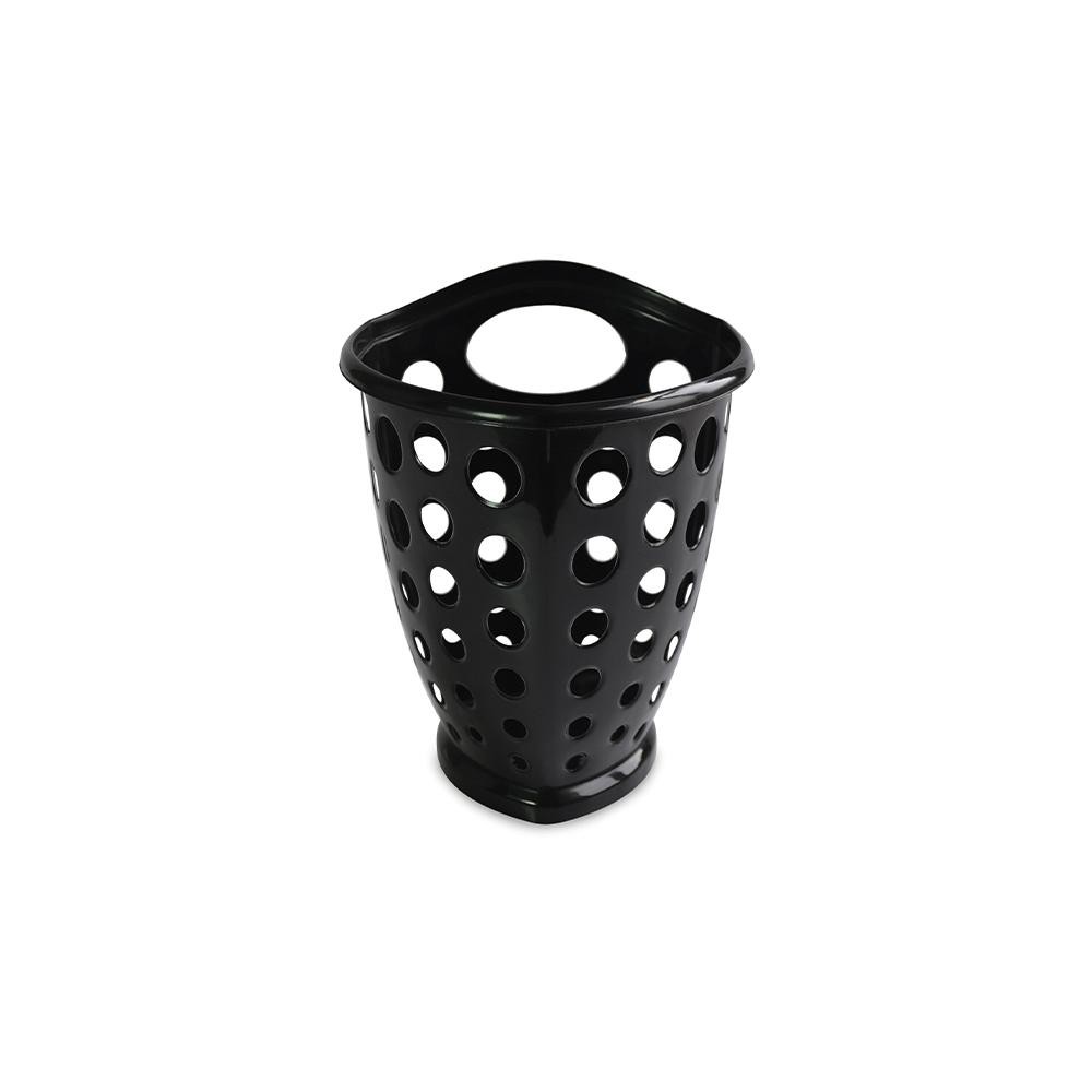 Cesto Telado Triangular 6,9 L Preto