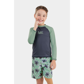 Bermuda Infantil Menino Estampado Elian Verde em Oferta na Shopee