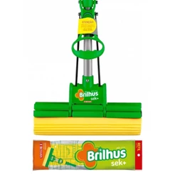 Kit Mop Sek+ com Cabo Retrátil + Refil Extra Brilhus Bettanin
