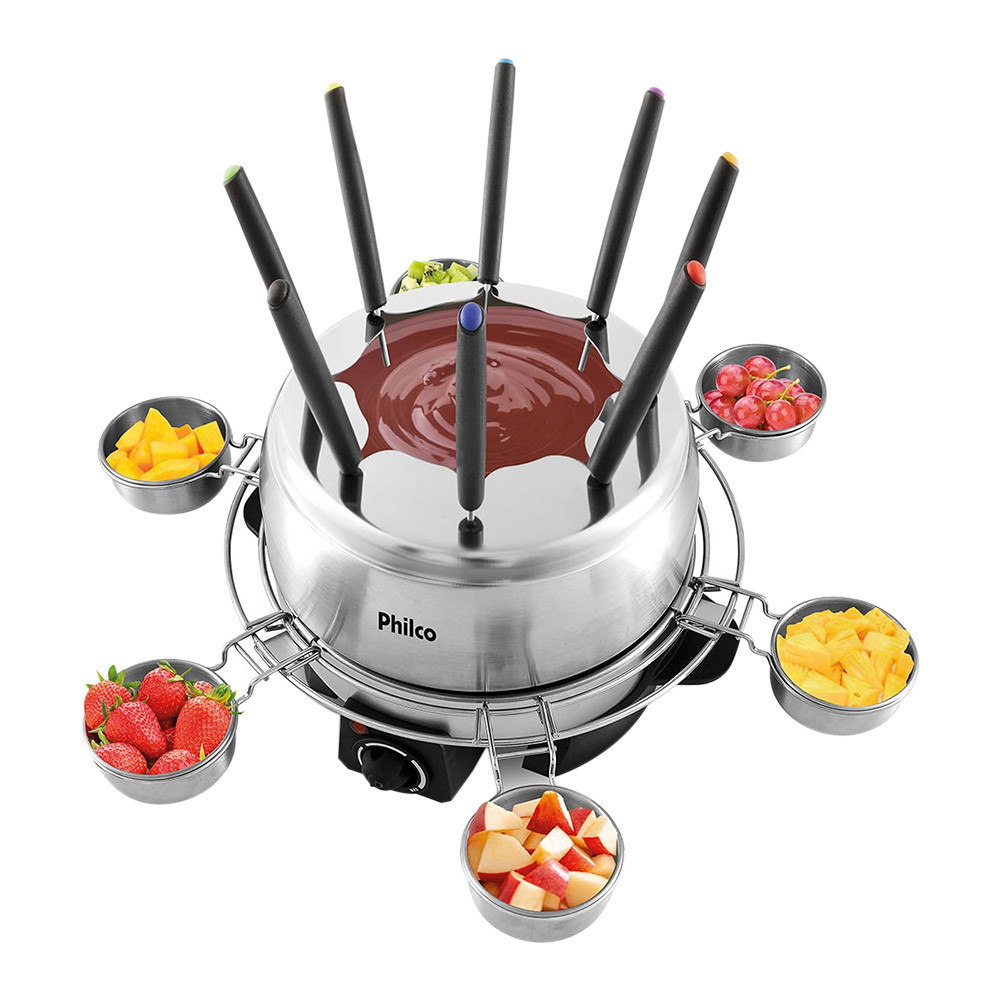 Panela Elétrica Fondue Philco Ppe03i 2,3l Inox