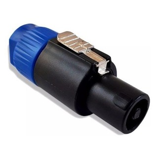 KIT 02 CONECTOR SPEAKON MACHO 4 VIAS