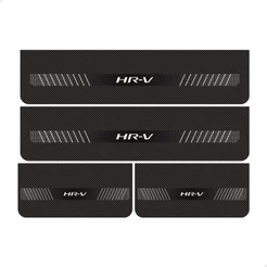 Soleira Porta Para Hrv 2025 Fibra Carbono Adesivo Protetor