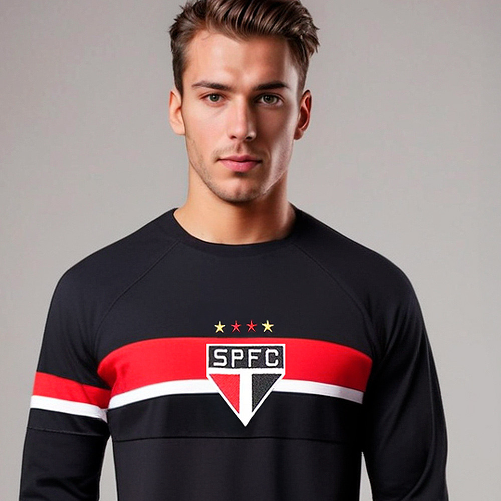 Camisa São Paulo 2005 Retrô Mundial Rogério Ceni Manga Longa Oficial em Oferta na Shopee