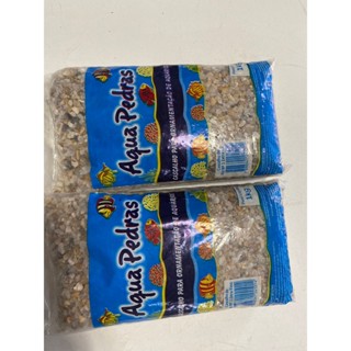 2KG de substrato cascalho de rio n1 ideal para aquário lagos jardim decoração artesanato em Oferta na Shopee