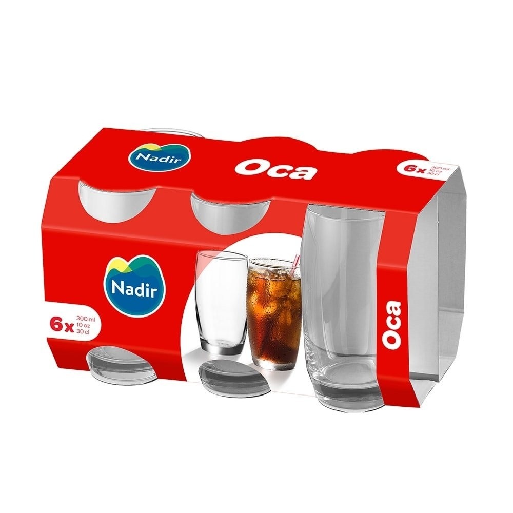 Copo Nadir 300ml Oca Referência:7729 Embalagem com 6 Unidades em Oferta na Shopee