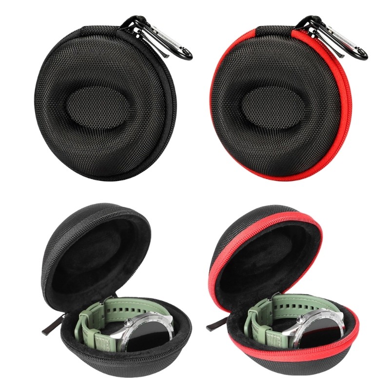 Estone Multifuncional Relógio Caixa Armazenamento Caso Viagem Organizadores Forro Macio Para Pulso Pequen