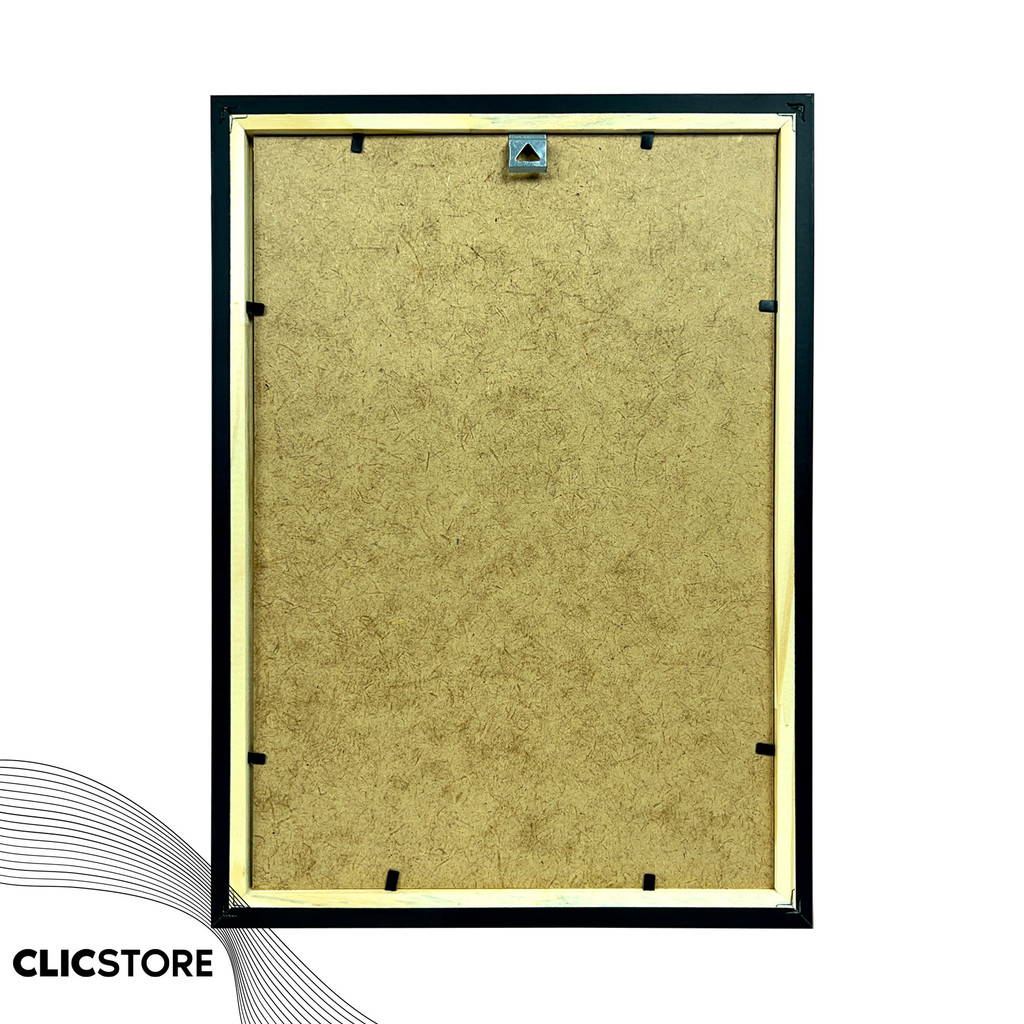 Moldura p/ Quebra Cabeça Nano 500 peças 22,3x31,3 Decoração Criativa Quadro Parede Office s/ Vidro