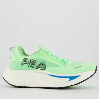 Tênis Fila Float Maxxi 2 Pro Feminino Verde e Azul em Oferta na Shopee