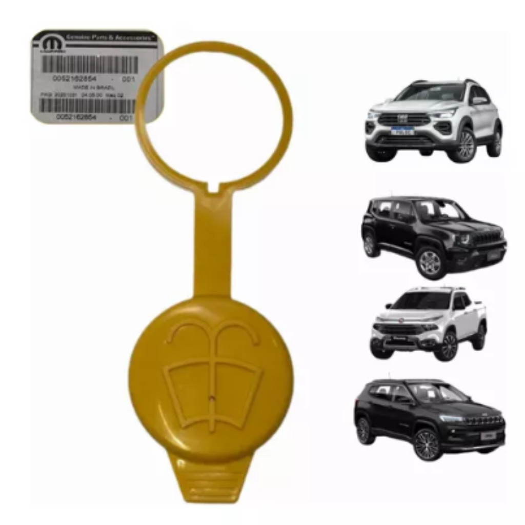 Tampa Reservatório Limpa Para-brisa Fiat Toro Argo Fastback Compass Renegade