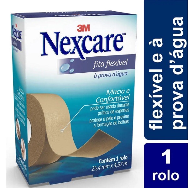 Fita Flexivel Nexcare 25MM X 4,5M - Health