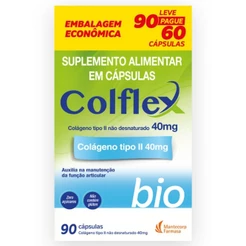 Colágeno Colflex Bio Tipo II Não Hidrolisado 90cap