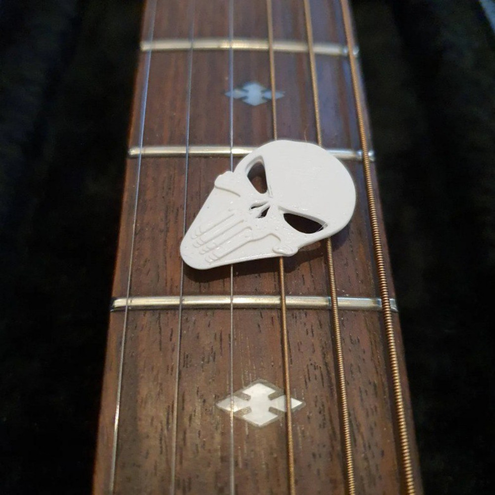 Palheta CAVEIRA SKULL Violao Guitarra Instrumentos Musicais e acessorios