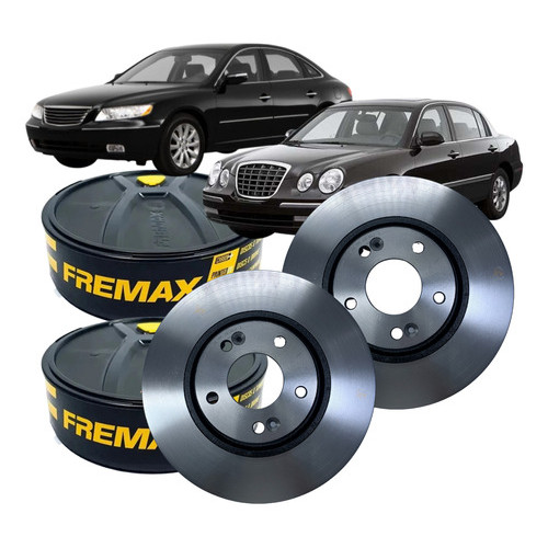 Par Disco Freio Dianteiro Original Fremax Azera 3.3 2004 2005 2006 2007 2008 2009 2010 2011 em Oferta na Shopee