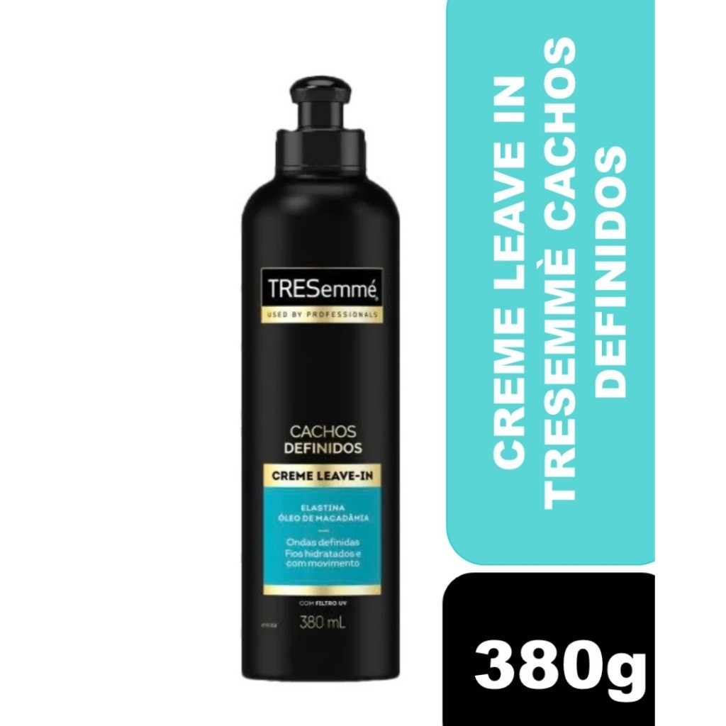 Leave-In Creme Tresemmé Cachos Definidos 380ml em Oferta na Shopee