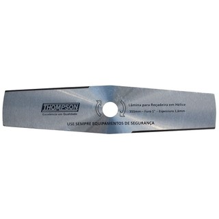 Lâmina para Rocadeira Thompson Tipo Helice 355X1.6 Furo 1" 2 Pontas em Oferta na Shopee