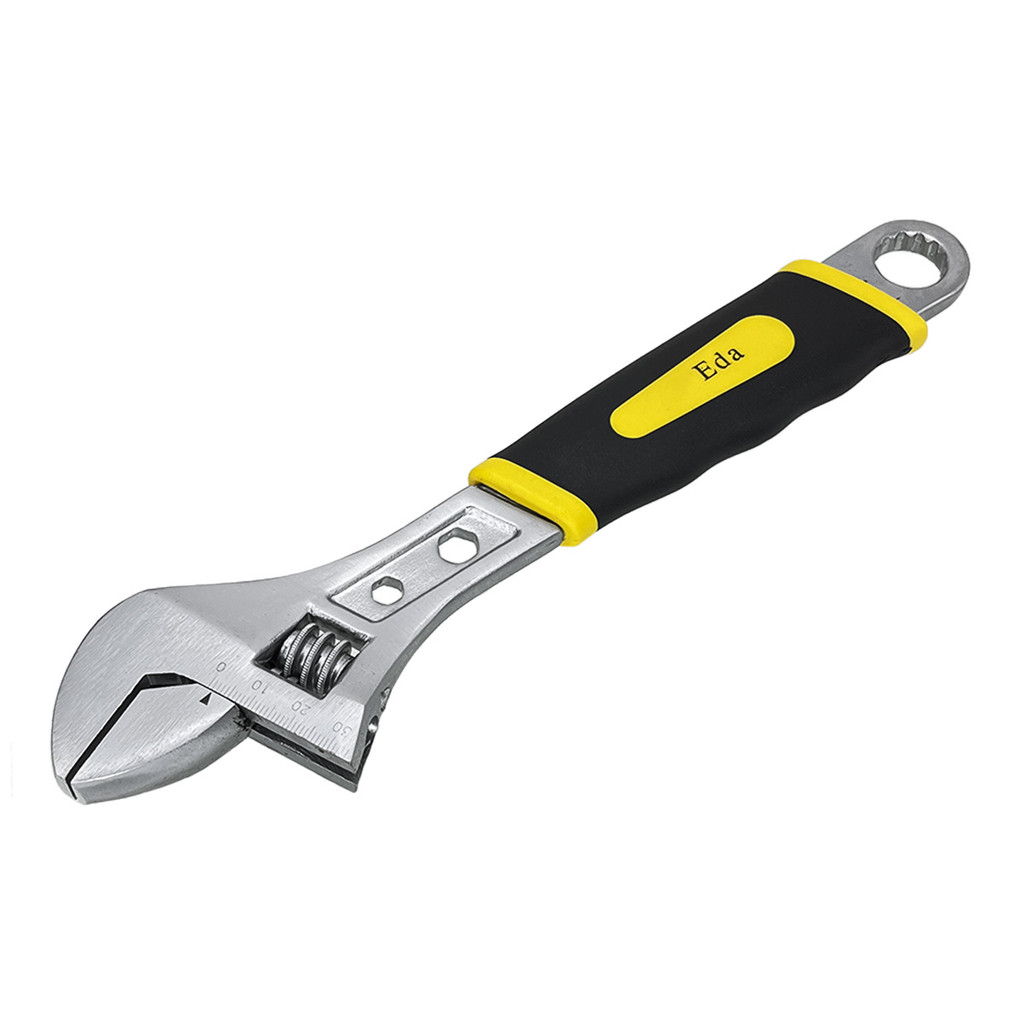 Chave Inglesa Boca Ajustável 10'' Emborrachada Profissional