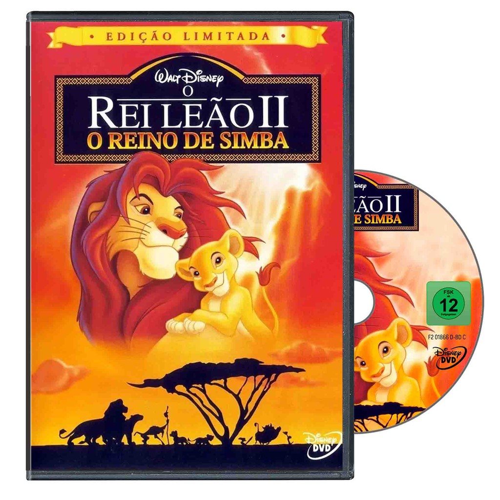Dvd O Rei Leão 2 O Reino De Simba