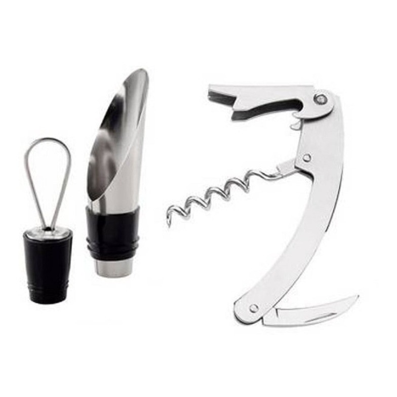 Jogo de Acessórios para Vinho 2 Peças FRATELLI em Oferta na Shopee