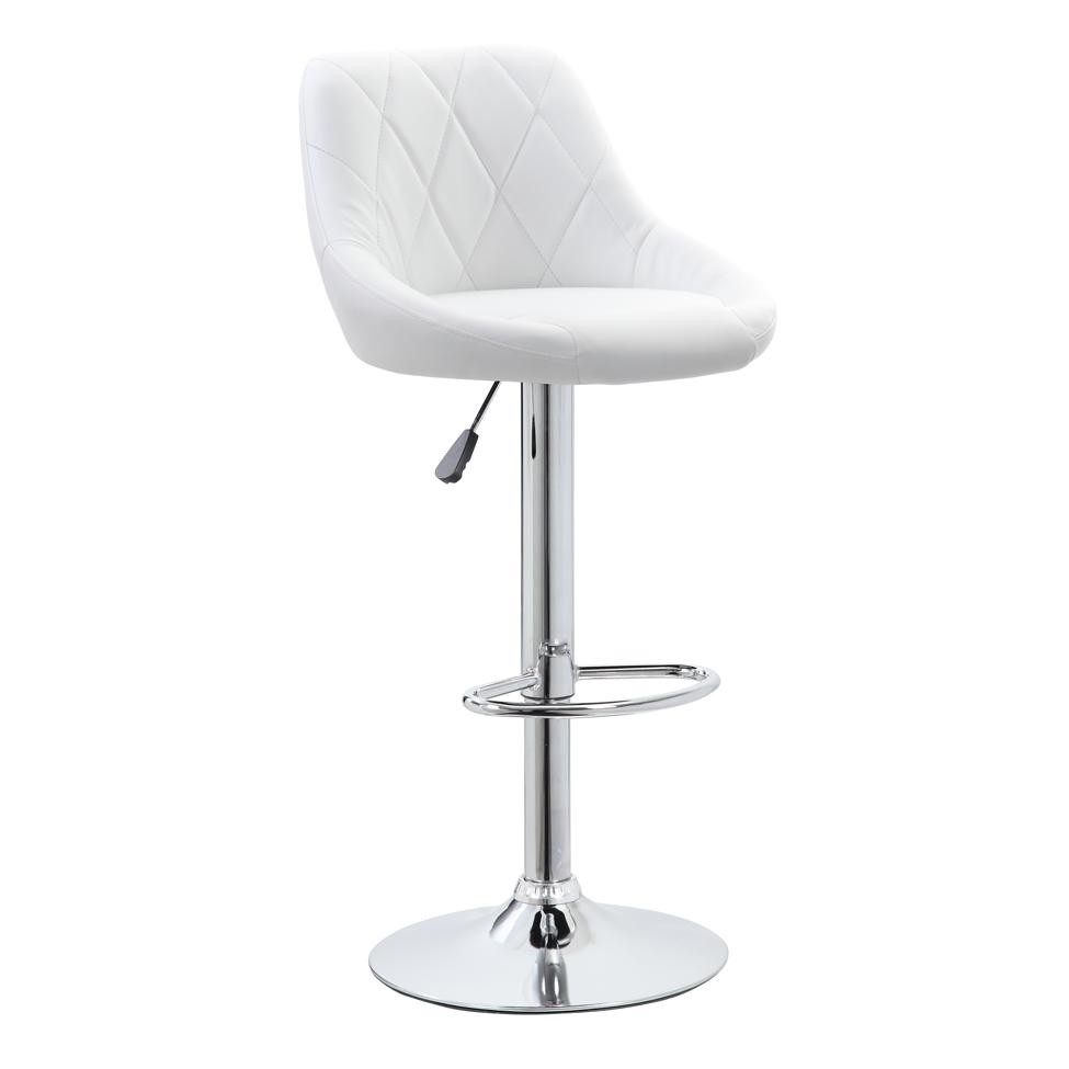 Banqueta Giratória Milano Branca em Oferta na Shopee