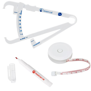 KIT ADIPOMETRO ESSENCIAL + TRENA + CANETA DERMATOGRAFICA em Oferta na Shopee