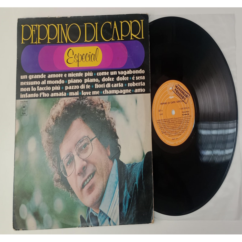 VINIL PEPPINO DI CAPRI PEPPINO DI CAPRI - ESPECIAL [LP 1978]