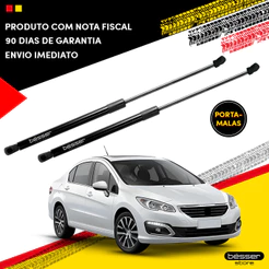 Par Amortecedor Para Tampa Traseira Peugeot 408 Sedan Amortecedor de Porta Malas Peugeot 408 Sedan