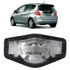 Lanterna Placa Honda Fit 08 09 10 11 12 13 14 Original