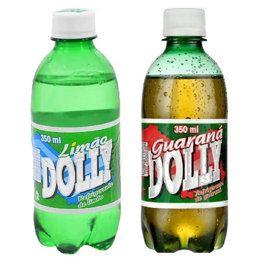 kit 2 refrigerante dollynho 350ml 1 guarana e 1 limão promoção mais vendidos