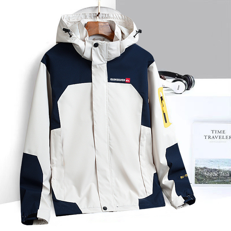 Jaqueta Masculina Quik À Prova D'água De Vento Forrada E Acolchoada Para Casaco De Caminhada Quente em Oferta na Shopee