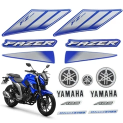 Kit Gráfico Adesivo Completo Fazer 250 Fz25 2022 2023 Azul