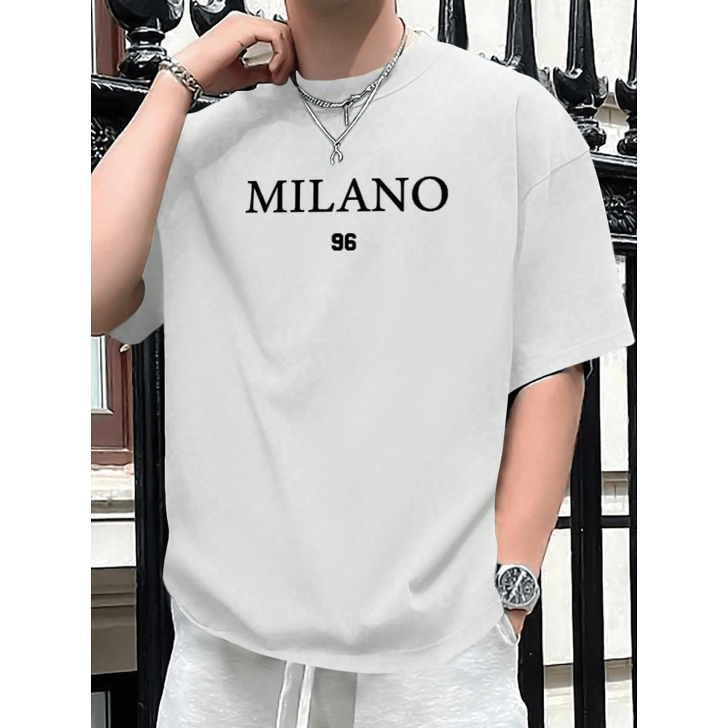 Camiseta Masculina MILANO Estampadas Manga Curta Verão