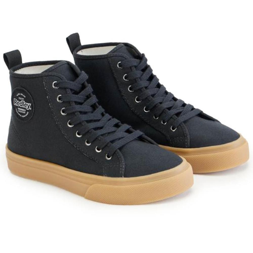 Tênis Redley High IR21 Cano Alto - Preto em Oferta na Shopee