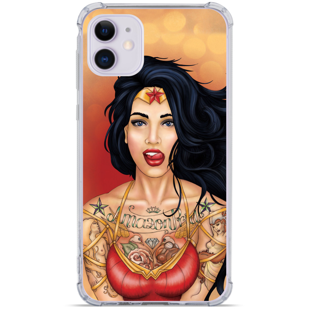 Capinha Mulher Maravilha Tatuada