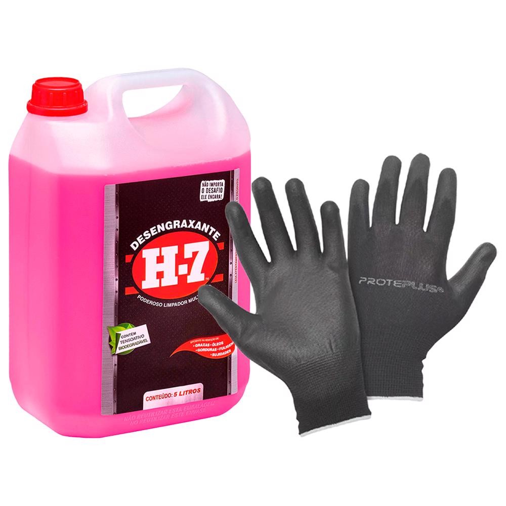 Desengraxante Removedor Multiuso 5 Litros Com Luva - H7 em Oferta na Shopee