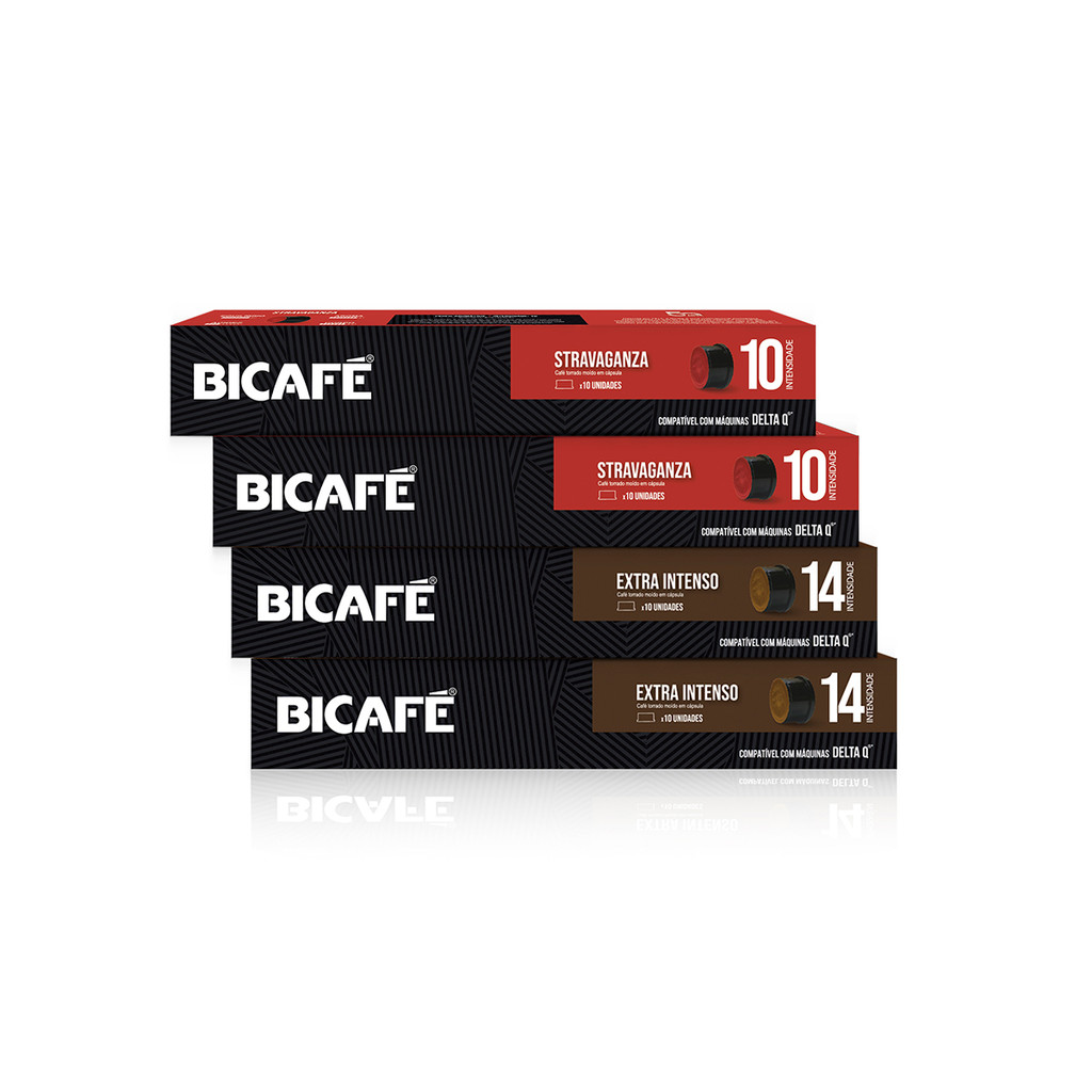 Kit 40 Cápsulas De Café Bicafé P/ Máquinas Delta Q* - Food & Beverages