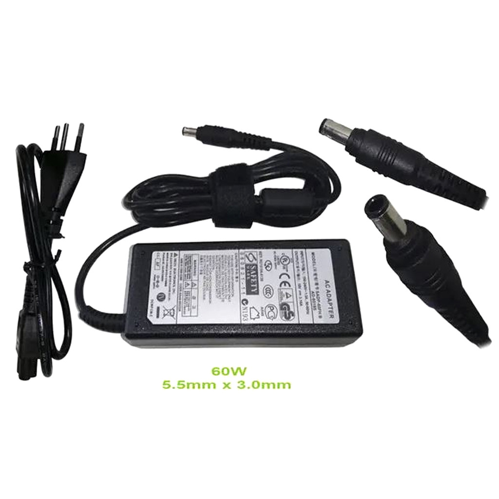 Carregador NTF Compatível Com Notebook Samsung Rv411 Rv415 Rv419 RV410 Rv5 Sm1510