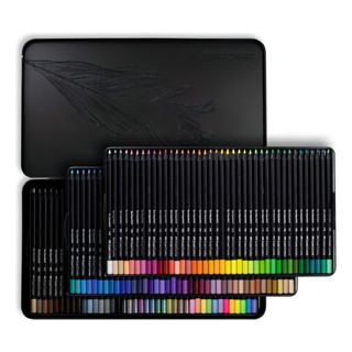 Lápis De Cor Redondo Supersoft 120 Cores Case em Lata Faber Castell em Oferta na Shopee