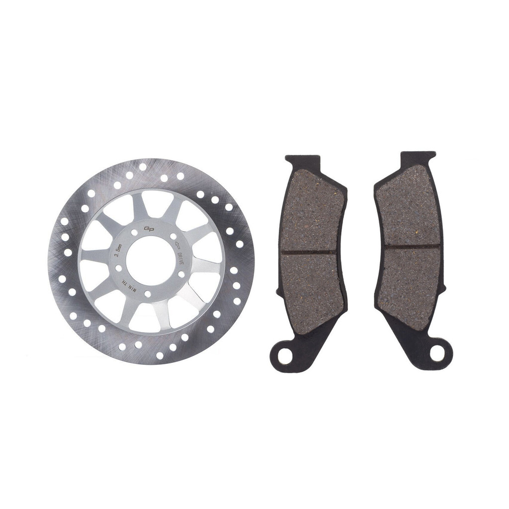 Kit Disco + Pastilhas Freio Dianteiro Bros 160 2015 a 2017