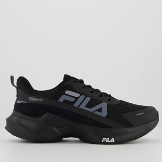 Tênis Fila Progress Lite Preto e Cinza em Oferta na Shopee