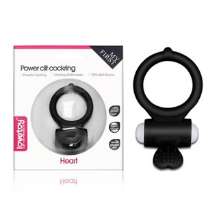 Anel Peniano com Estimulador de Clítoris com Vibração Única e Potente - Lovetoy Power Clit Cockring em Oferta na Shopee