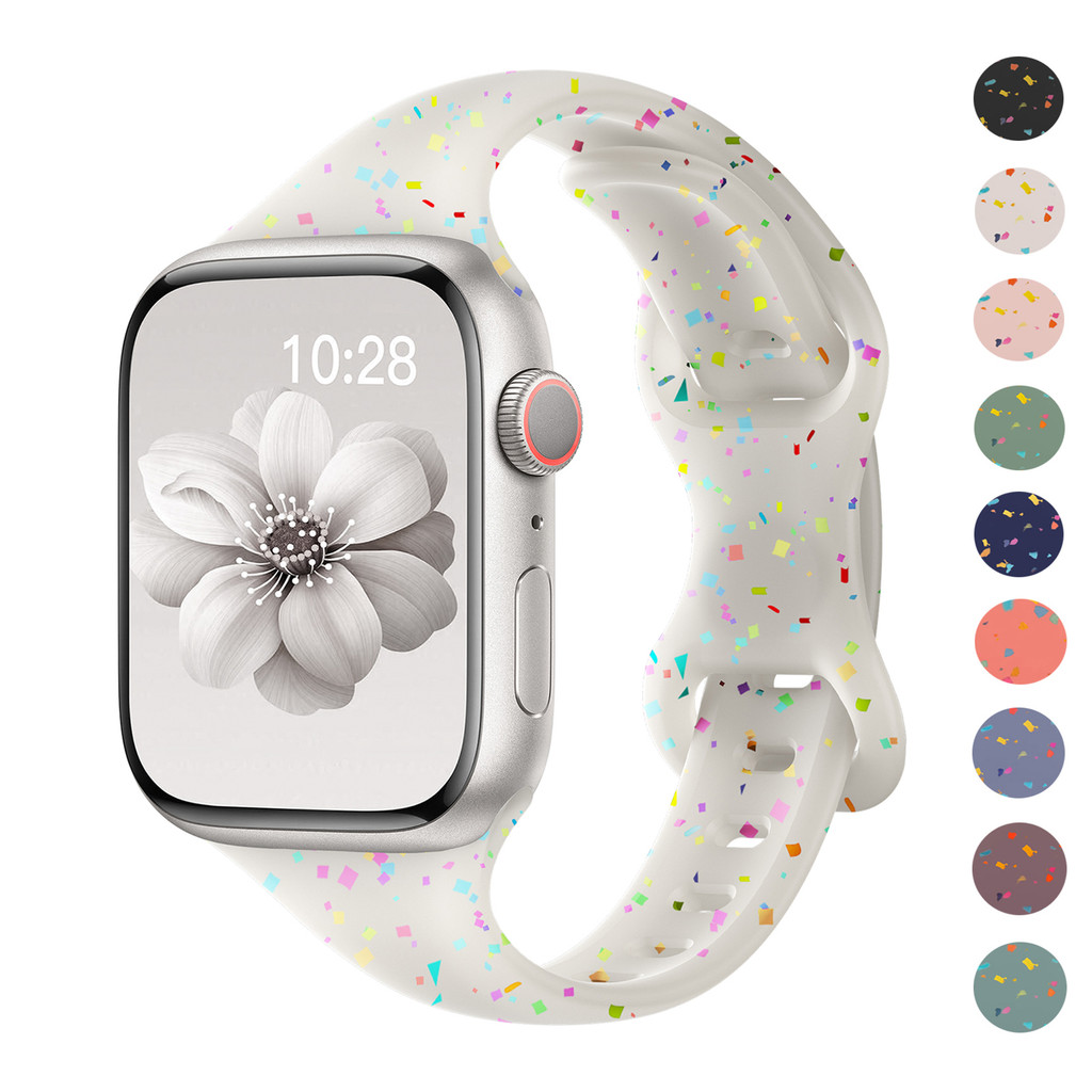 Acessórios Pulseira De Silicone Fina Para s10 Apple Pulseiras De Smartwatch Relógio Inteligente 40mm 41mm 45mm 44mm 38mm