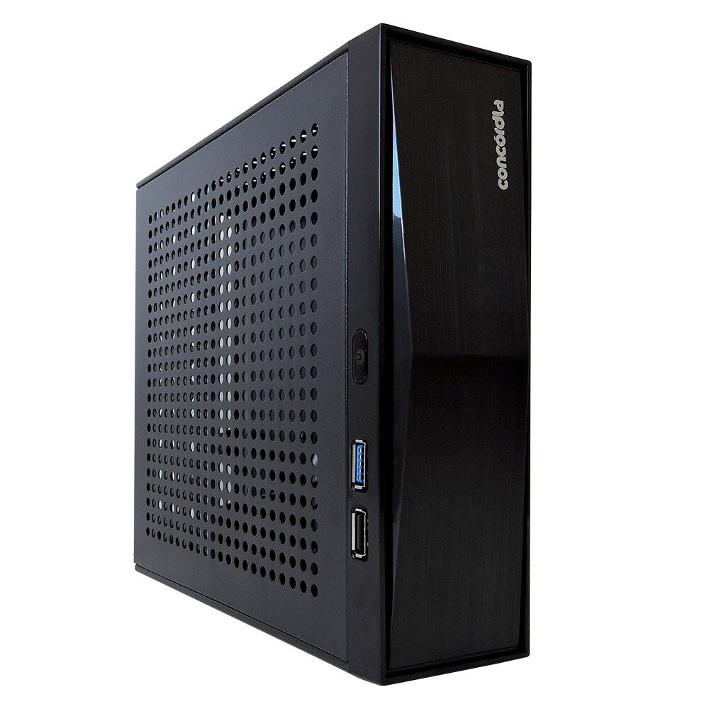 Mini Pc Concórdia Processador Intel Dual Core 8GB SSD 60GB FreeDos